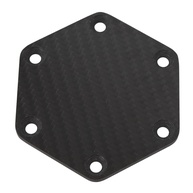 Tampa de Buzina Fibra de Carbono 6 Furos Pissente: Estilo Esportivo e Durabilidade para seu Volante - imagem 1