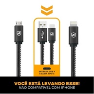 Cabo Turbo Militar Tipo C Gshield: Carregamento Rápido 3A e Durabilidade Extrema - imagem 4