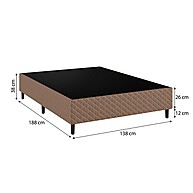 Base Box Casal Umaflex Clio: Conforto e Durabilidade - imagem 2