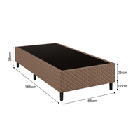 Base Box Solteiro Umaflex Clio: Conforto e Durabilidade - imagem 2