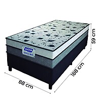 Cama Box Solteiro Gazin: Conforto e Durabilidade! - imagem 2