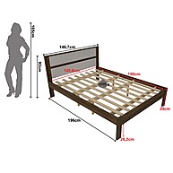 Cama de Casal 138x188cm Multimóveis: Conforto e Durabilidade - imagem 2