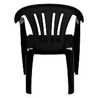 Cadeira Plástica Mor Preta - Conforto e Durabilidade - imagem 2