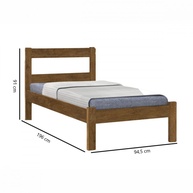 Cama de Solteiro Freijó: Design e Durabilidade - imagem 2