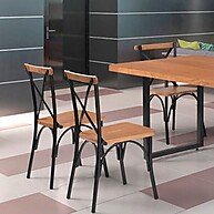 Kit 2 Cadeiras Industriais Laís: Design e Durabilidade - imagem 2