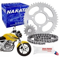 Kit Relação Nakata Cbx 250 Twister (01-08) com Retentor e Graxa Branca - Performance e Durabilidade - imagem 2