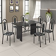 Mesa de Cozinha Ardósia 140x75cm: Elegância e Durabilidade - imagem 2