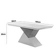 Mesa de Jantar Aster 180cm: Elegância e Durabilidade - imagem 2