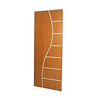 Porta de Madeira Decorada 210x60cm: Elegância e Durabilidade - imagem 2