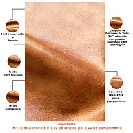 Tecido PVC Camel: Elegância e Durabilidade - imagem 2