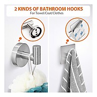 Kit Acessórios Banheiro 11 Peças Yesop – Design Moderno e Durabilidade - imagem 2