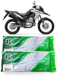Raio Inox Bace 4mm para Honda XRE 300 e Sahara: Durabilidade e Performance Dianteira e Traseira - imagem 2