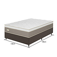 Cama Box Casal 138cm: Sono Perfeito e Durabilidade - imagem 2