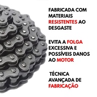 Corrente Comando CG 125/150/BROS 150: Potência e Durabilidade - imagem 2