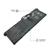 Bateria Acer Aspire A515-54: +Potência e Durabilidade! - imagem 2