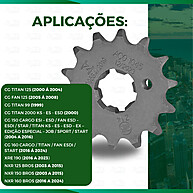 Pinhão 14 Dentes: Potência e Durabilidade! - imagem 1
