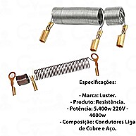 Resistência Chuveiro Luster: Potência e Durabilidade - imagem 2
