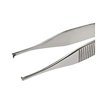 Pinça Adson 1x2 Dente de Rato 12cm – Precisão e Durabilidade - imagem 1