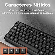Teclado H'maston K816: Produtividade e Durabilidade - imagem 2