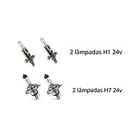 Kit Lâmpadas H1 H7 para Scania Serie 5: Alta Qualidade e Durabilidade - imagem 2