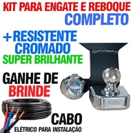Kit Engate Reboque Bola 50mm + Capa 90mm + Tomada: Segurança e Durabilidade para seu Veículo - imagem 5
