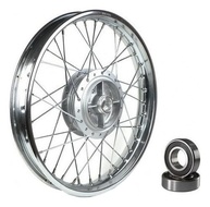 Roda Traseira YBR 125 Factor 4mm (00-08) Completa com Rolamentos - Qualidade e Durabilidade - imagem 1