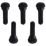 Kit 5 Hastes de Válvula TR413 Borracha para Pneus Sem Câmara - Segurança e Durabilidade - imagem 2