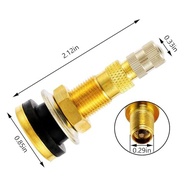 Kit 2 Válvulas TR618A Latão para Pneus Agrícolas e Industriais - Durabilidade e Segurança - imagem 3