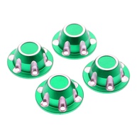 Trava de Roda Antifrouxa SCX6 JLU 1/6 Verde - Segurança e Durabilidade para seu RC - imagem 1