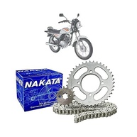 Kit Relação Nakata Completa Sundown Hunter 125 (2003-2008): Performance e Durabilidade - imagem 2