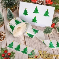 500 Adesivos de Árvore de Natal Impermeáveis - Decore com Estilo e Durabilidade - imagem 2