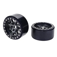Rodas de Alumínio Pesado 1.9" Pretas para Carros RC 1/10 - Durabilidade e Performance - imagem 3