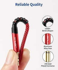 Cabo de Áudio Estéreo JSAUX 3.5mm para 6.35mm (P2 para P10) - Som Hi-Fi e Durabilidade Superior - imagem 4