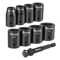 Conjunto de Soquetes de Impacto SAE Titan 48001: Precisão e Durabilidade para Seu Trabalho - imagem 4
