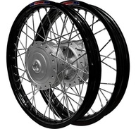 Par de Aros de Alumínio 4mm para Roda de Raio CG Fan Titan 150 (Tambor KS/ES) - Durabilidade e Estilo - imagem 2