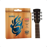 Encordoamento Violão Aço Solez SLATB10 0.10 - Som Brilhante e Durabilidade Premium - imagem 1