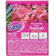 Sanol Pedra Sanitária Flores Tropicais 27g - Fragrância Duradoura e Combate a Bactérias - imagem 4