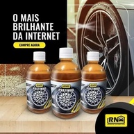 Kit 12 Pneu Pretinho Baba de Camelo 500ml - Brilho Intenso e Proteção Duradoura - imagem 3