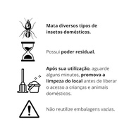 Jimo Inseticida em Pó - Elimina Formigas, Baratas, Pulgas e Traças com Eficácia Duradoura - imagem 5
