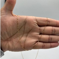 Corrente Veneziana 70cm Ouro 18k: Elegância Duradoura - imagem 2