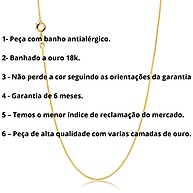 Corrente Veneziana Banhada a Ouro: Elegância Duradoura ✨ - imagem 1