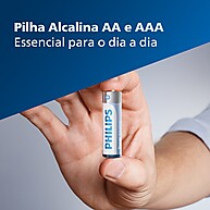 Pilha Philips AAA e AA: Energia Duradoura! - imagem 2