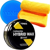 Kit Carnaúba Hybrid Wax Vonixx 120g + Toalha Microfibra Karbox 40x60cm: Brilho e Proteção Duradoura - imagem 2