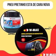 Pneu Pretinho W-Max Gel 200g: Brilho Intenso e Proteção Duradoura Wurth - imagem 3