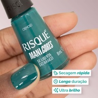 Esmalte Risqué ManiCores: Cores Cremosas e Duradouras! - imagem 2