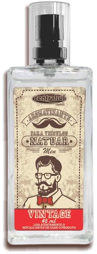 Centralsul Química Natuar Men Vintage: Aromatizante Masculino 45ml - Frescor Duradouro - imagem 1
