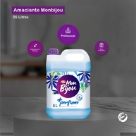 Amaciante Mon Bijou Azul 5L: Perfume Duradouro - imagem 2