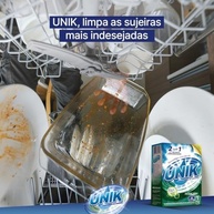 Detergente para Máquina de Lavar Louças Unik 1kg - Limpeza Profunda e Brilho Duradouro - imagem 4