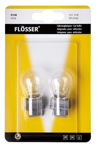 Lâmpada Flosser Incandescente 3156 T25 27W: Sinalização Brilhante e Durável para Motos e Scooters (2 Unidades) - imagem 1