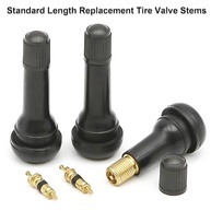 100 Peças Válvulas Pneu TR413/TR414 - Borracha Durável para Carros e Motos - imagem 3
